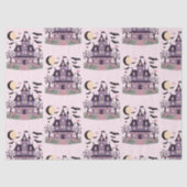 キュート不気味マンションパターン 薄葉紙 (正面)