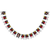 キュート不気味ヴァンパイアガールハロウィーン子供の誕生日 バンティングフラッグ (全)