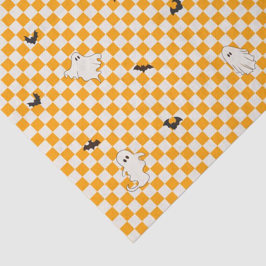 キュート不気味幽霊ハロウィン10代の誕生日 薄葉紙 (詳細)