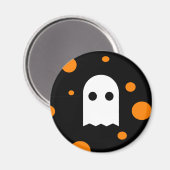 キュート不気味幽霊ハロウィーン冷蔵庫用マグネット マグネット (正面/裏面)