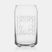 キュート不気味幽霊ハロウィーン ガラス缶 (裏面)