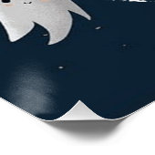 キュート不気味幽霊パンプキンダークハローウィンパーティ ポスター (コーナー)