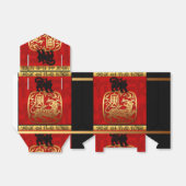 キュート中国のタイガーイヤー〔占星術の〕十二宮図誕生日TentFB フェイバーボックス (折り畳みなし)