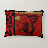 キュート中国のドラゴンイヤー2024〔占星術の〕十二宮図誕生日AP アクセントクッション (裏面)
