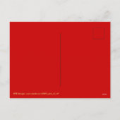 キュート中国のラットイヤー2020〔占星術の〕十二宮図誕生日HPostC シーズンポストカード (裏面)