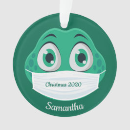 キュート仮面カエルデザインアクリルオーナメント オーナメント