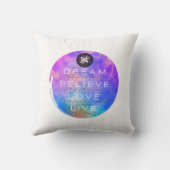 キュート信じドリームラヴライブ感動的 クッション (裏面)