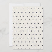 キュート先住民バンクシアウォーターカラーフローラブライダルシャワー サンキューカード (裏面)