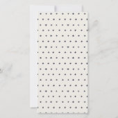 キュート先住民バンクシアフローラブライダルシャワー招待状 サンキューカード (裏面)