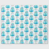 キュート化学科学研究室芸術 ラッピングペーパー (フラット)