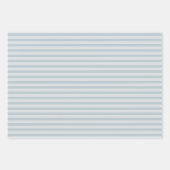 キュート北極ブルーウィンターホリデーポーラベア ラッピングペーパーシート (正面2)