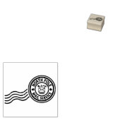 キュート北極メールサービス ラバースタンプ (押印)