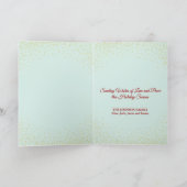 キュート南西デザートサボスクリスマスカード シーズンカード (内部)