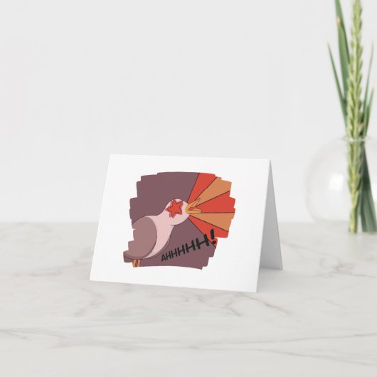 キュート吸入カモメミーム シーズンカード (正面)