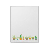 キュート図解入りの、写真付きのな多肉園縁ど ノートパッド (回転)