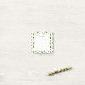 キュート図解入りの、写真付きのポットの多肉植物とサボテン ポストイット (デスク上)