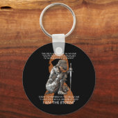 キュート多発性硬化症女性ギフトオレンジアワレネ キーホルダー (正面)