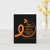 キュート多発性硬化症認識度ギフトクリスチャンB カード (黄色い花)