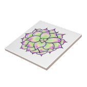 キュート多肉性開花 タイル (側面)