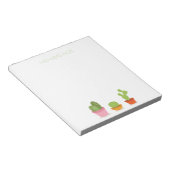 キュート多肉果トリオ ノートパッド (アングル)