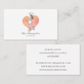 キュート妊婦の妊娠服ブティック 名刺 (正面/裏面)