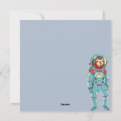 キュート宇宙スロッスホリデーカード シーズンカード (裏面)