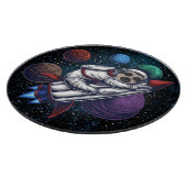 キュート宇宙スロッス カッティングボード (角)