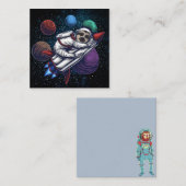 キュート宇宙スロッス ノートカード (正面/裏面)