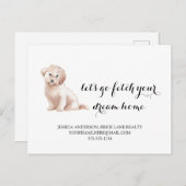 キュート実在ドグエステ買ートマーケティング ポストカード (正面/裏面)