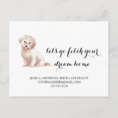 キュート実在ドグエステ買ートマーケティング ポストカード (正面)