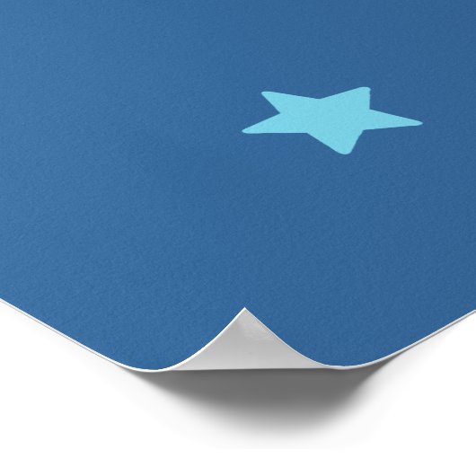 キュート射撃、 発砲スターコメット ポスター (角)