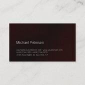 キュート平灰色レッドフィットネス名刺 名刺 (裏面)