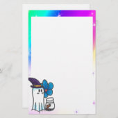 キュート幽霊クルトスポオピトンフィテント 便箋 (正面/裏面)