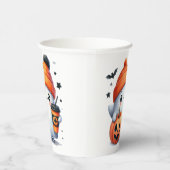 キュート幽霊パンプキンハロウィンホリデー 紙コップ (右)