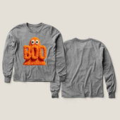 キュート幽霊ブフルーリハロウィーン (デザイン 正面＆背面)