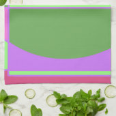 キュート幾何学模様 キッチンタオル (折り畳み)