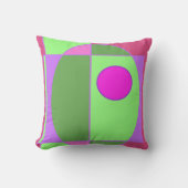 キュート幾何学模様 クッション (正面)