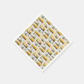 キュート建築パーティーデコール紙 スタンダードカクテルナプキン (角)