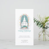 キュート引っ越しましたニューハウスフラットホリデーカード (スタンド正面)