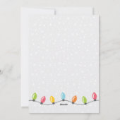 キュート引っ越しましたニューハウスフラットホリデーカード シーズンカード (裏面)