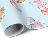 キュート復活祭パターンラッピング紙 ラッピングペーパー (ロールコーナー)