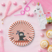 キュート忍者ウォリアー子供の誕生日 ペーパープレート (パーティー)