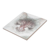 キュート怒ク顔スケッチ タイル (側面)