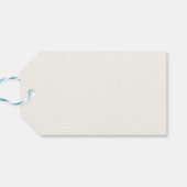 キュート怖いこうもりサンタハットレッドポインセチア・クリスマス ギフトタグ (裏面横)