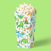 キュート恐竜の少年の誕生日ディノパーティー フェイバーボックス