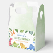 キュート恐竜の誕生日お願い箱 フェイバーボックス (オープン)