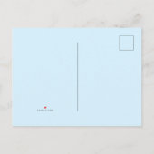 キュート恐竜カラフルごみトラックの誕生日の男の子 インビテーションポストカード (裏面)