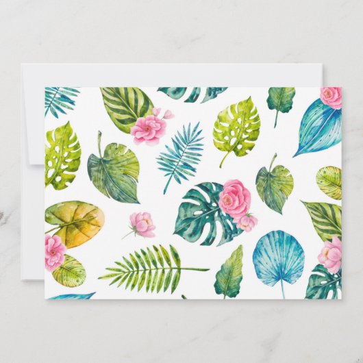 キュート恐竜ガール誕生日写真サンキューカード サンキューカード (裏面)