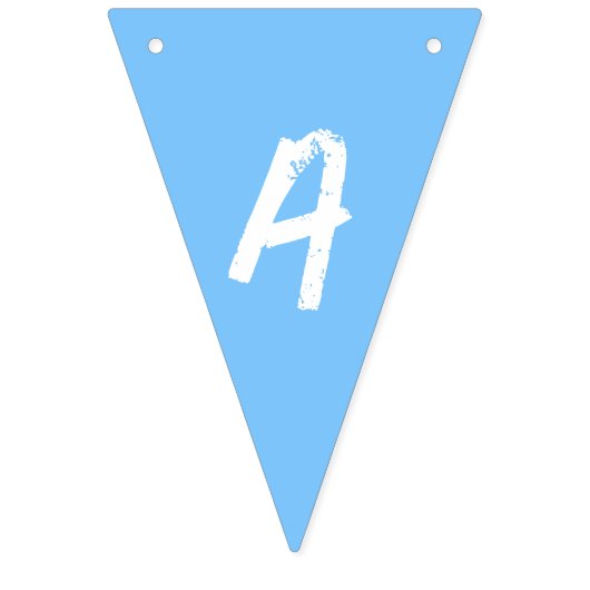 キュート恐竜ゴルフをテーマにした子供の誕生日 バンティングフラッグ (第2の旗)