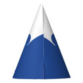 キュート恐竜ショベルトラクター誕生日 パーティーハット (裏面)